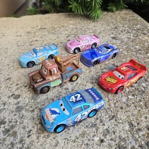 Disney Cars Diecast Lot Of 6. Damaged